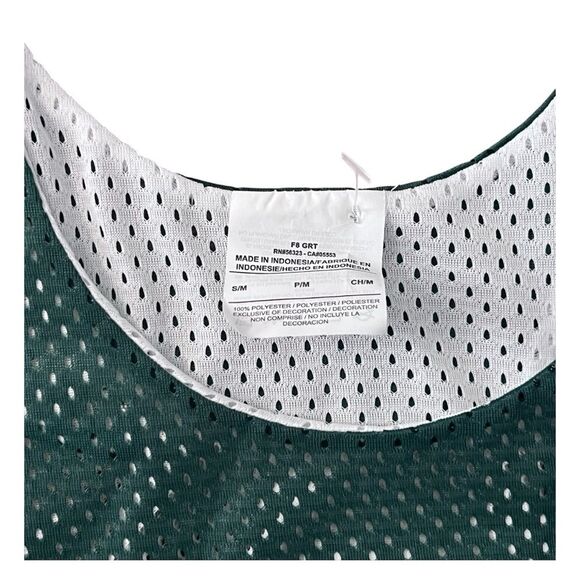 NWT Nike Green and White Mesh Tank Top Small - Picture 3 of 7